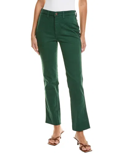 Johnny Was Sancere Dark Sea Straight Fit Jean In Green