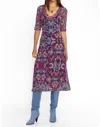 Johnny Was Sayler Mesh Midi Dress In Ethel In Multi