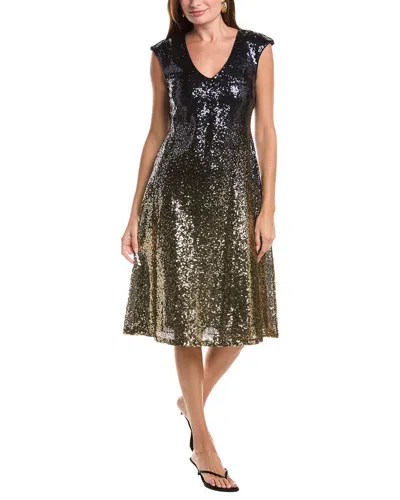 Johnny Was Selya Sequin Midi Dress In Multi