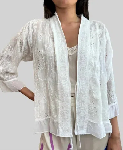Johnny Was Sesunna Kimono Cirrina In White