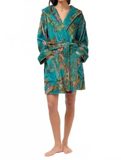 Johnny Was Short Cozy Robe In Ofelia In Multi