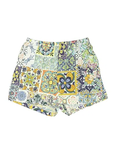 Pre-owned Johnny Was Shorts In Yellow