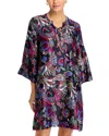 JOHNNY WAS SILK PAISLEY PRINT KIMONO DRESS