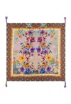 Johnny Was Silk Scarf In Deco In Multi