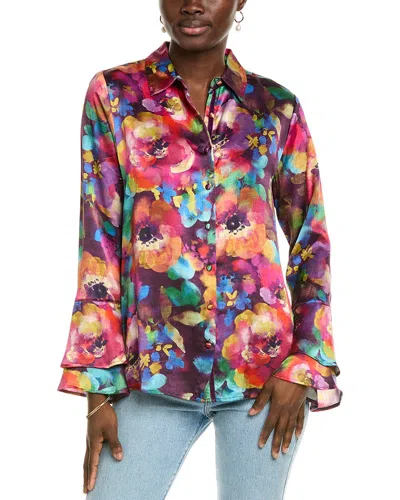 Johnny Was Silk Shirt