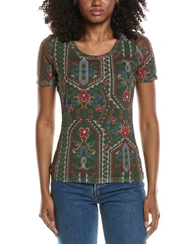 Johnny Was Skylar T-shirt In Green