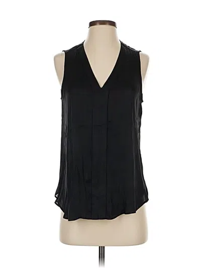 Pre-owned Johnny Was Sleeveless Blouse In Black