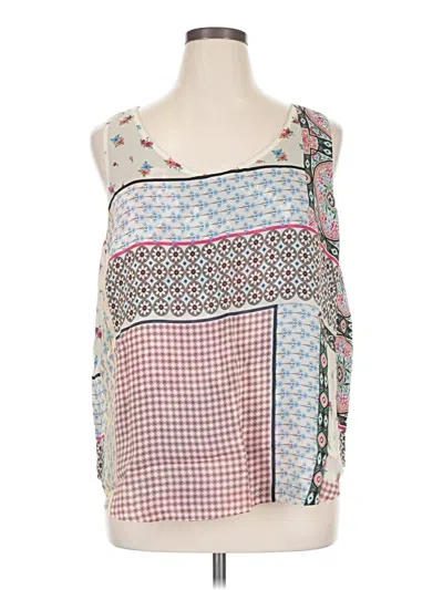 Johnny Was Sleeveless Blouse In Pink