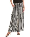 Johnny Was Sonni Easy Silk-blend Cargo Pant In Beige