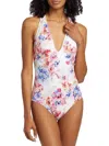 Johnny Was Summer Days Eyelet Crossback One Piece In Multi