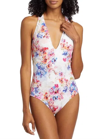 Johnny Was Summer Days Eyelet Crossback One Piece