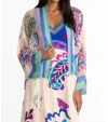 Johnny Was Sunset Fringe Kimono In Jonis Dream In Multi