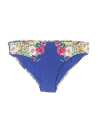 Pre-owned Johnny Was Swimsuit Bottoms In Blue