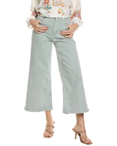 Johnny Was Sydney Cropped Wide Leg In Green