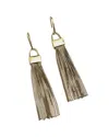 Johnny Was Tassel Drop Earrings In Gold