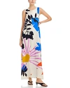 Johnny Was Tatianna Floral-print Silk Maxi Dress In Endless Sunshine