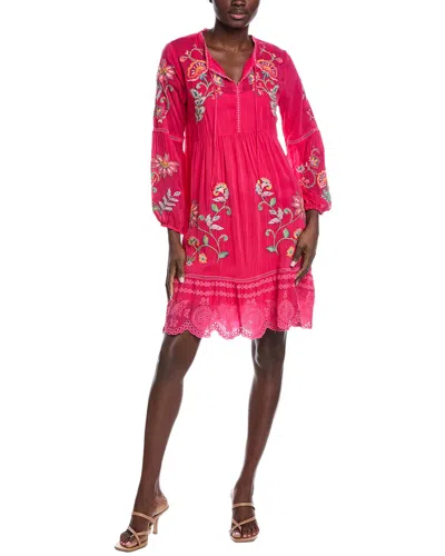 Johnny Was Teyros Dress In Pink