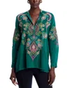 Johnny Was The Audrey Top In Green
