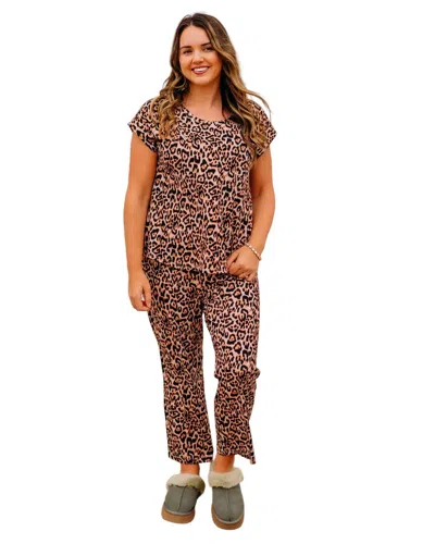 Johnny Was The Bobbie Crop Set In Bellina Leopard In Multi