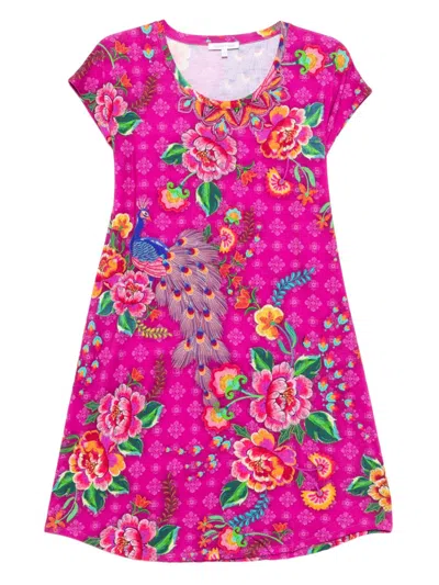 Johnny Was The Brigette Dress In Pink