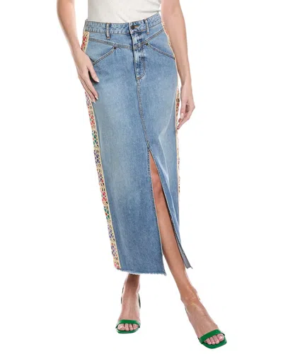 Johnny Was The Denim Skirt In Blue