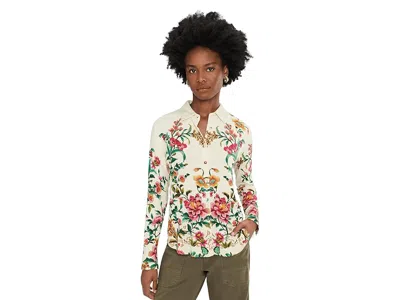 Johnny Was The Janie Favorite Button Front Shirt In Neutral