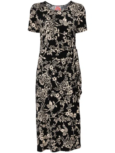 Johnny Was The Janie Favorite Side Tie Knit Dress In Black