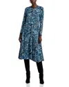 Johnny Was The Janie Favorite A-line Knit Dress In Feathery Flowery In Feathery Flower
