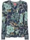 Johnny Was The Janie Favorite Henley In Blue