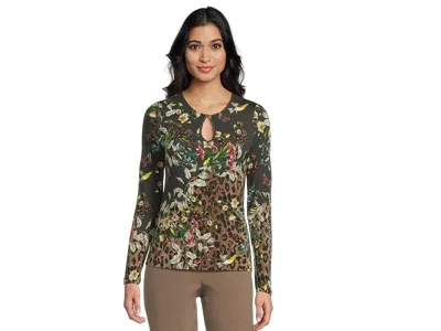 Johnny Was The Janie Favorite Keyhole Top In Brown