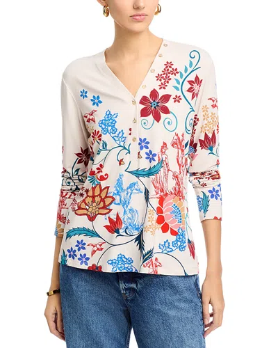 Johnny Was The Janie Favorite Long Sleeve Tee In Prazer Print