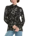 Johnny Was The Janie Favorite Puff Sleeve Top In Black