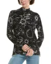 Johnny Was The Janie Favorite Puff Sleeve Top In Black