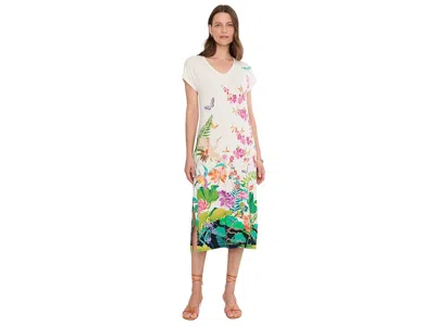 Johnny Was Janie Favorite Relaxed Knit Dress In Thoria In Multi