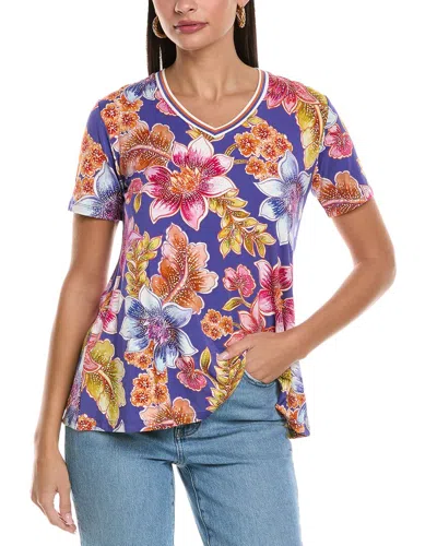Johnny Was The Janie Favorite T-shirt In Blue