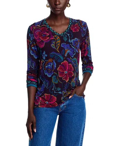 Johnny Was The Janie Favorite Tee In Blue