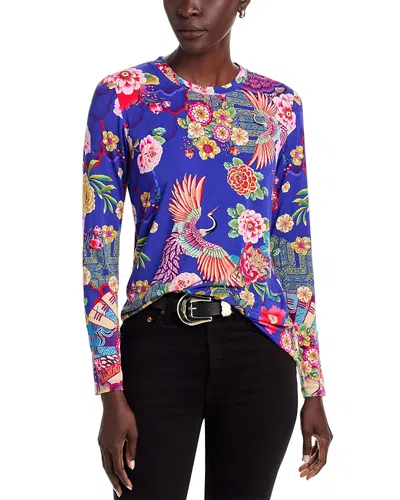 Johnny Was The Janie Favorite Tee In Blue