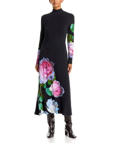 Johnny Was The Janie Favorite Turtleneck Midi Dress In Multi