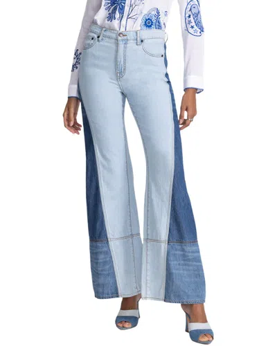 JOHNNY WAS THE PIECED STRAIGHT FLARE JEAN