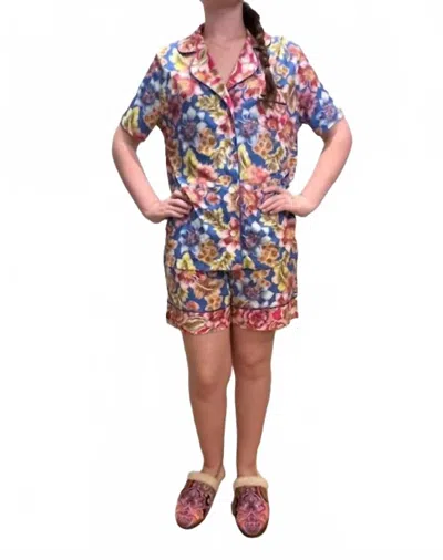 Johnny Was The Short Pj Set In Leilah In Multi