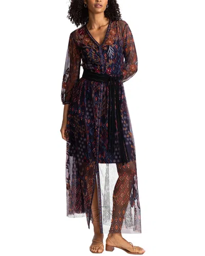 Johnny Was Theia Dress In Blue