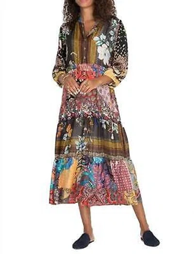 Pre-owned Johnny Was Tibby Jaime Dress For Women - Size S In Multicolor