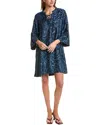 Johnny Was Tie Front Kimono Sleeve Dress