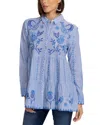 Johnny Was Tiered Shirt Tunic