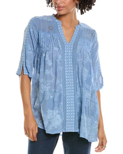 Johnny Was Tili Tunic In Blue