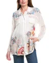 Johnny Was Tocayu Tunic In White