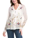 Johnny Was Tokyo Blossom Blouse