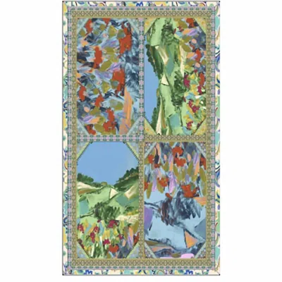 Johnny Was Torenia Travel Blanket In Multi