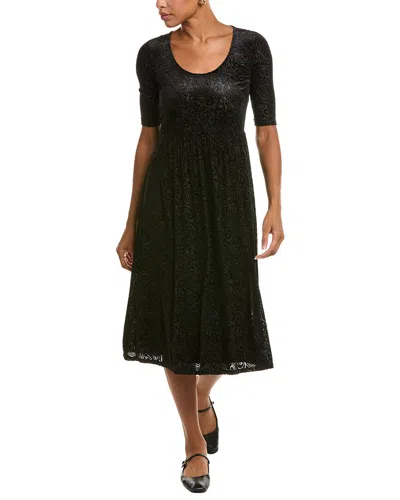 Johnny Was Tova Helena Midi Dress In Black