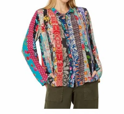 Johnny Was Trebel Sofia Button Up In Mti In Multi